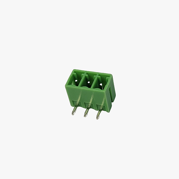 Conector BR7 3 vias de 3.81mm 90° fêmea