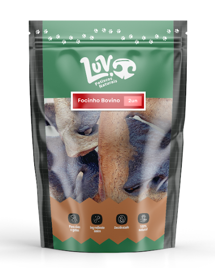 Focinho Bovino 2 uni - Luv