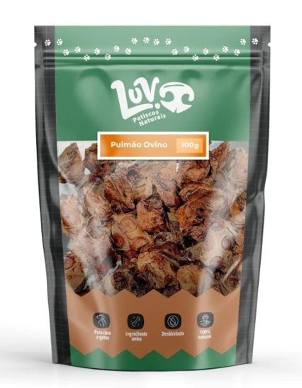 Pulmão de Carneiro 80g - LUV