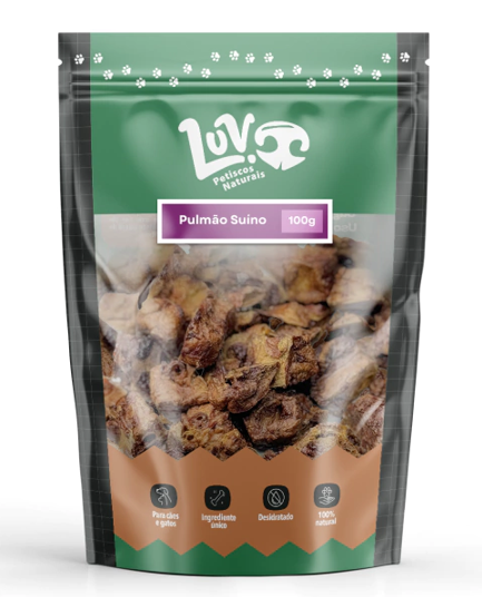 Pulmão Suíno 100g- Luv