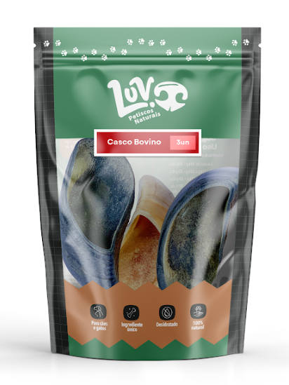 Kit 3 Cascos Bovinos - Luv