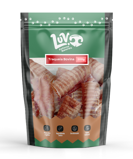 Traqueia Bovina 200g - Luv