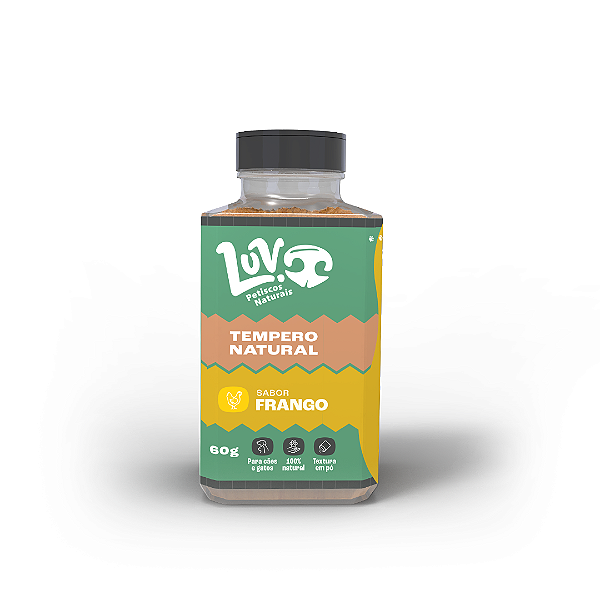 Saborizante Natural de Frango 60g - Luv