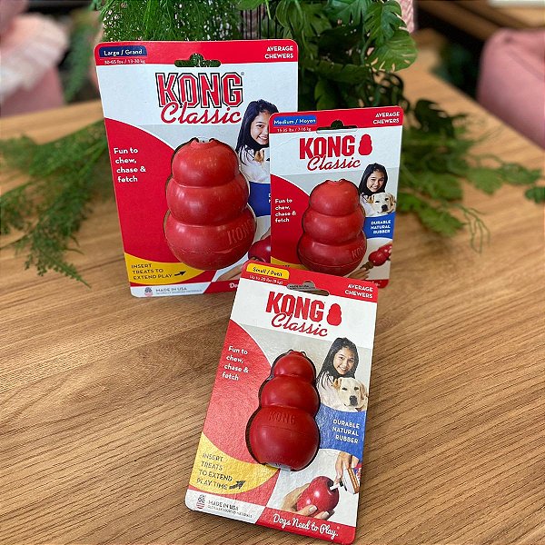 Kong Classic - Brinquedo Recheável