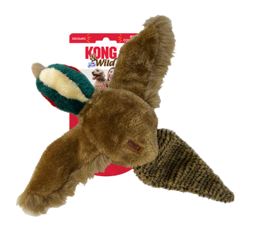 Pelúcia Kong Wild Low Stuff Faisão Selvagem