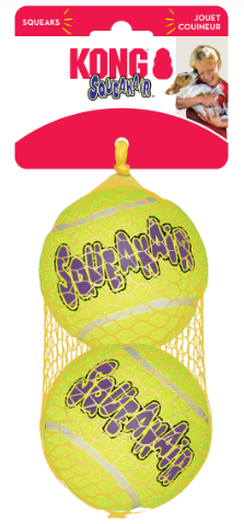 Kong Squeakair Tennis Ball G - Com 2 Unidades