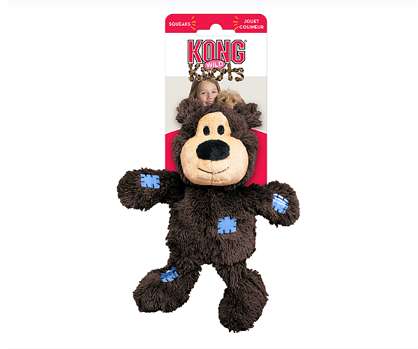 Pelúcia Kong Wild Knots Urso