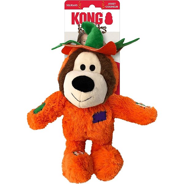 Pelúcia Kong Halloween Wild Knots - Urso de Abóbora G