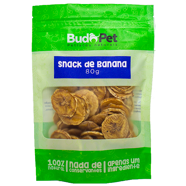 Snack Banana 80g - Budopet