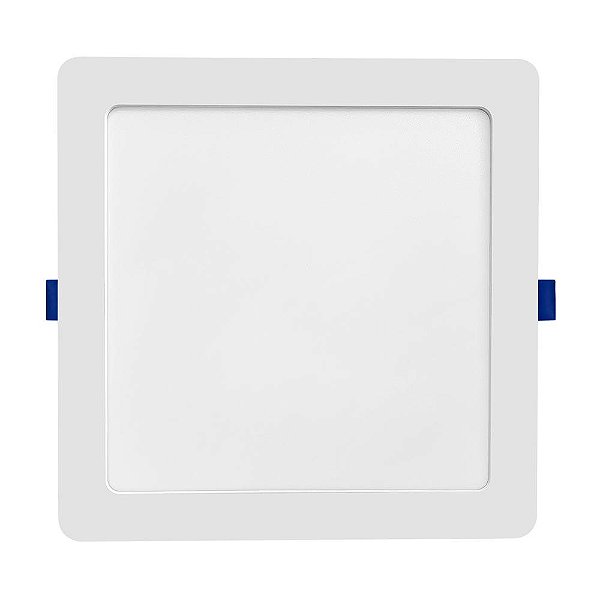 Painel LED Embutir Quadrado 18W 3.000K