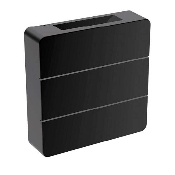 ARANDELA CLEAN LED 2 ALETAS 6W 3000K PR BLUMENAU