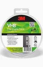 FITA DUPLA FACE 12X2M VHB  3M