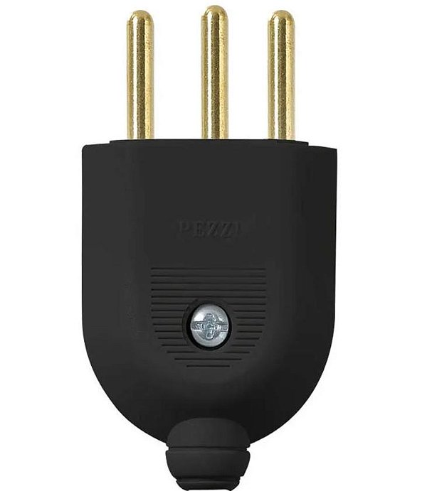 PLUGUE 2P+T 10A 250V PT PEZZI