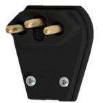 PLUGUE 2P+T 20A 4,8MM C/ PRENSA CABO PT PEZZI