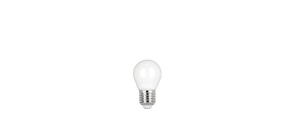 LAMPADA LED BULBO G45 VIDRO LEITOSO 2,5W 320º 4000K STELLA