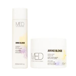 Kit Shampoo e Máscara Amino Blonde