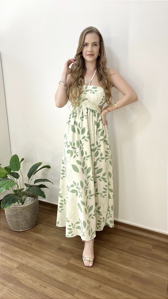 Vestido Crepinho Solar