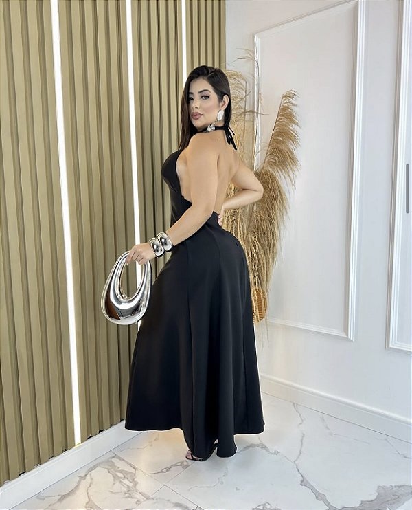 Vestido Longo Marant Sensorial Bia Frente Única