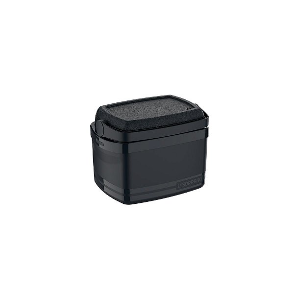 Caixa Termica Cooler Soprano 5 Litros Tropical Preto