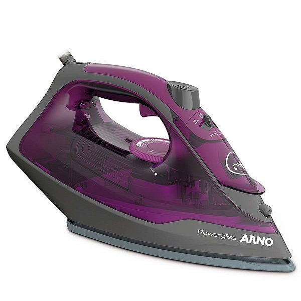 Ferro De Passar Arno Vapor Contínuo Powergliss Spray Base XGlide 110v