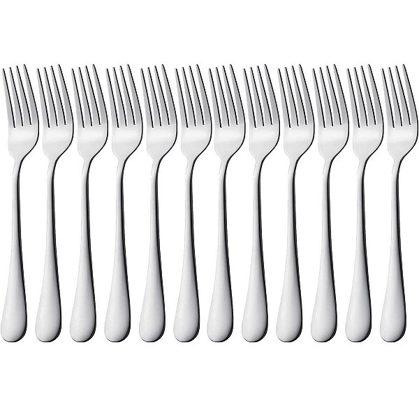 Kit 12 Garfos de Mesa Hercules Olimpia Aço Inox 1555-002
