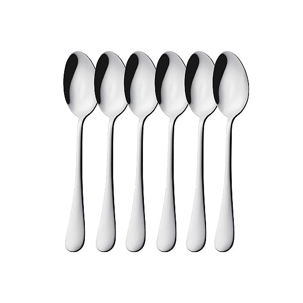Kit 6 Colheres de Mesa Hercules Olimpia Aço Inox 1555-001
