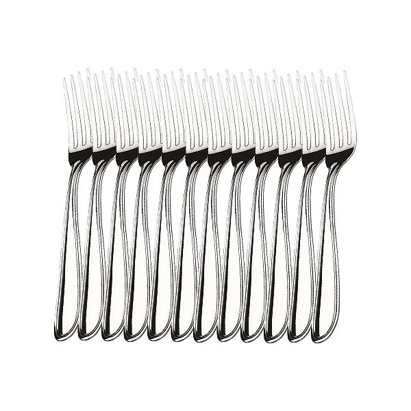 Kit 12 Garfos de Mesa Hercules Monterrey Aço Inox 1340-002