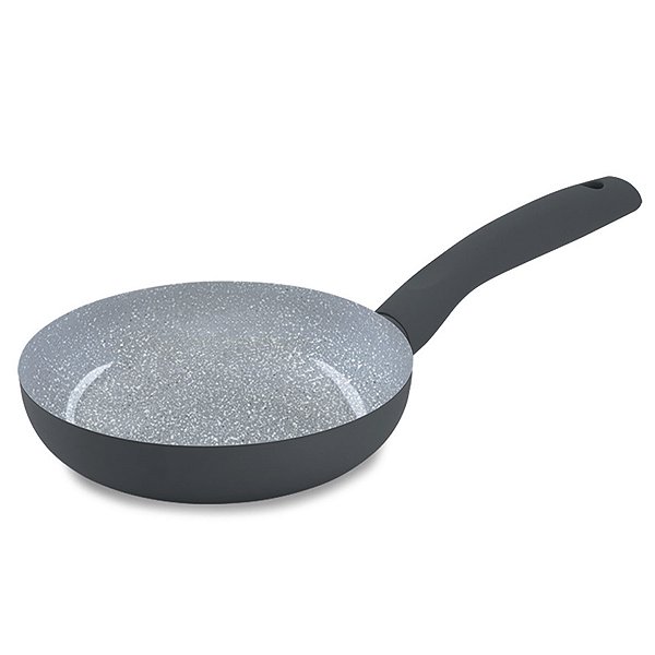 Frigideira Hercules Antiaderente 24cm Indução Ceramico Cinza