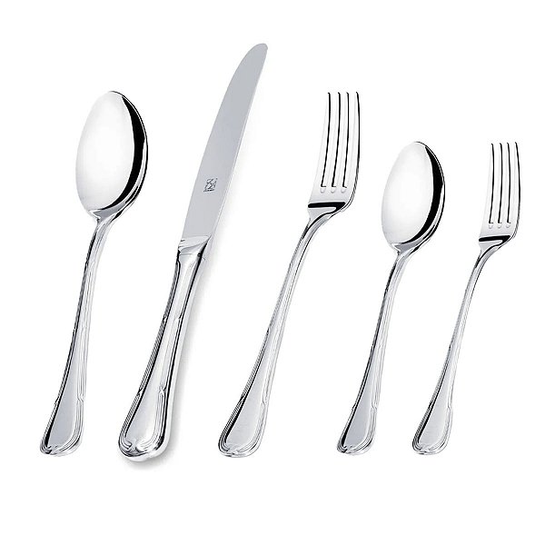 Faqueiro Hercules Aço Inox Croisé 101 Peças Com Estojo Gift Box