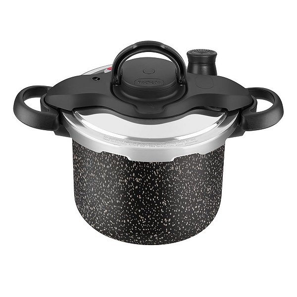 Panela de Pressão Rochedo Clipso Stone Pro 4,5L Fechamento Externo