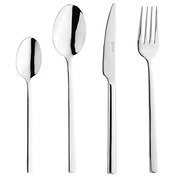 Faqueiro Wolff Aço Inox Firenze 24 Peças Com Estojo Gift Box