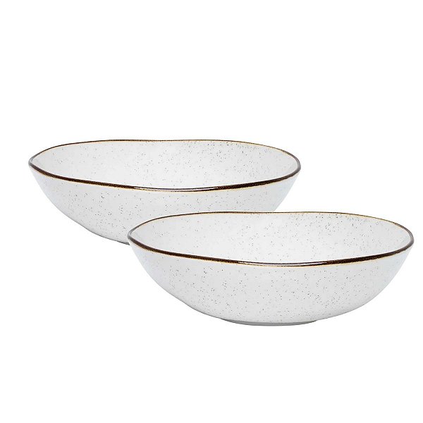 Kit 2 Saladeiras Oxford Ryo Maresia 26 Cm