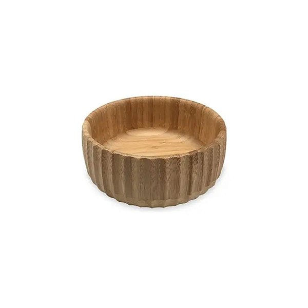 Bowl Canelado De Bambu Oikos Pequeno (15cm)