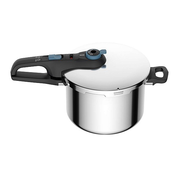 Panela de Pressão Rochedo Inox Indução 6 Litros Fechamento Externo