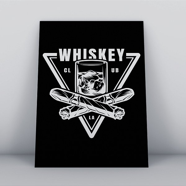 Quadro Canvas  Whisky Bar (02)