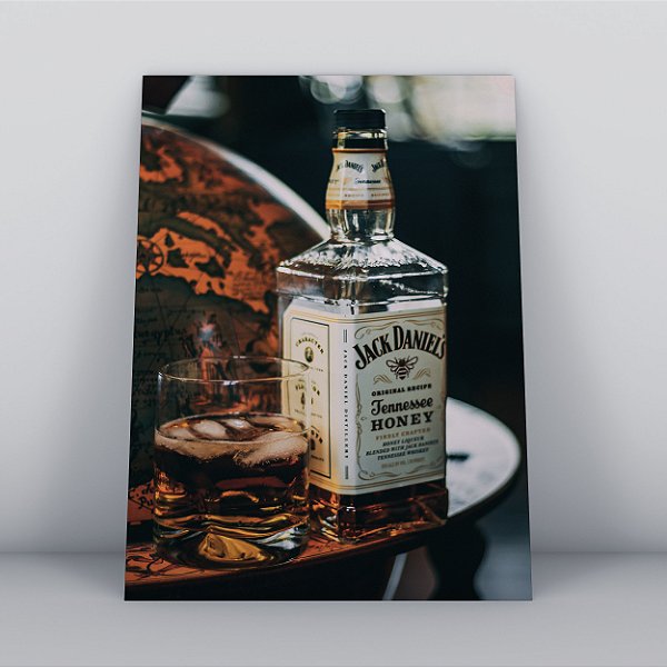 Quadro Canvas Jack Daniels Honey