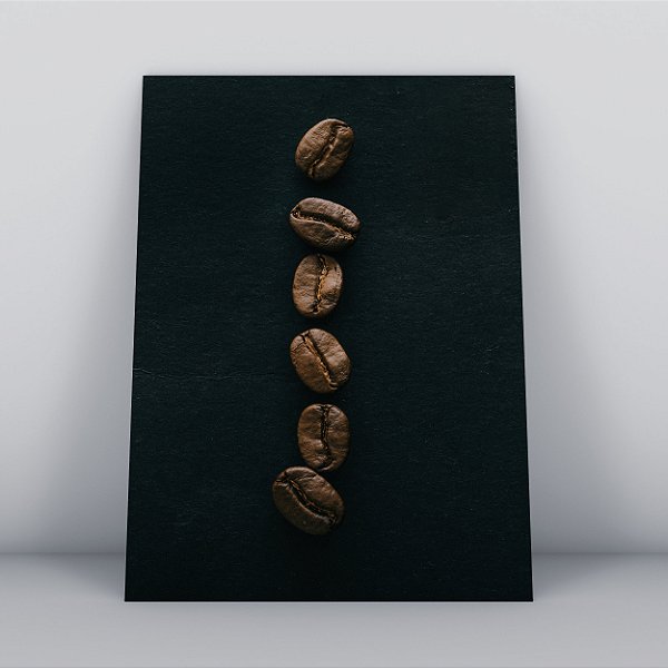 Quadro Canvas Grãos de café (02)