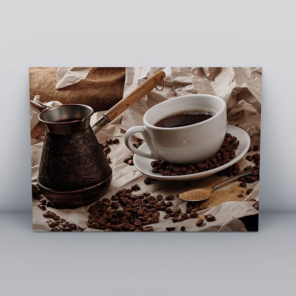 Quadro Canvas Café de Grãos