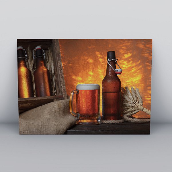Quadro Canvas  Beer experience