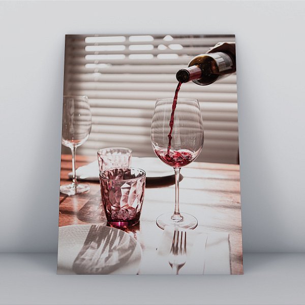 Quadro Canvas Vinho na Taça (03)