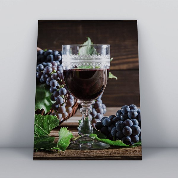 Quadro Canvas Vinho (02)