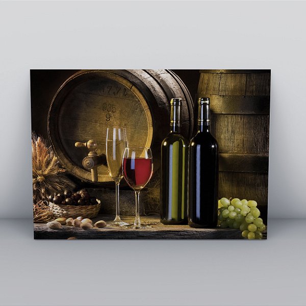 Quadro Canvas Double dose of wine