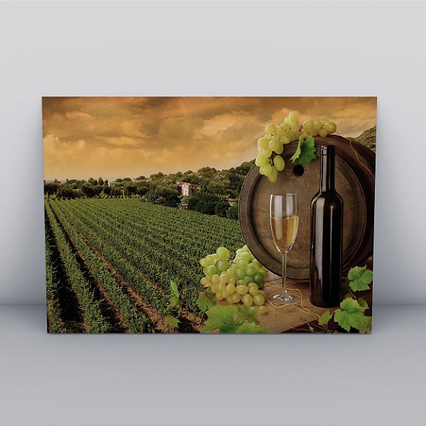 Quadro Canvas Vinhedo