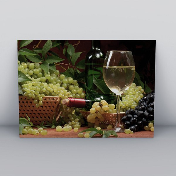 Quadro Canvas  Vinho de Boa História