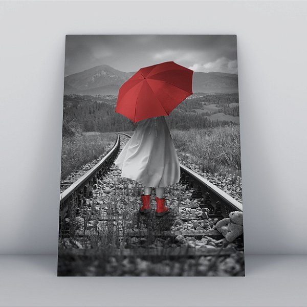 Quadro Canvas The Umbrella