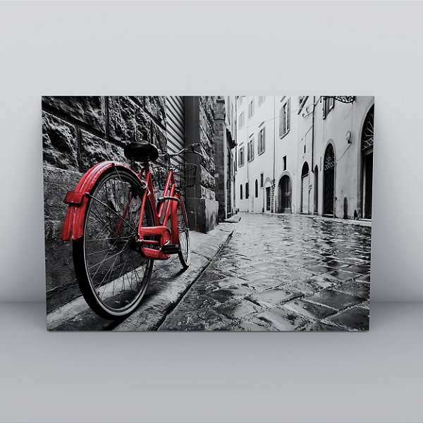 Quadro Canvas Bicicleta