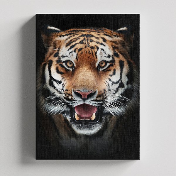 Quadro Canvas Tigre 01
