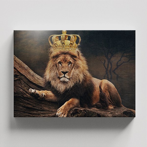 Quadro Canvas Rei Leão