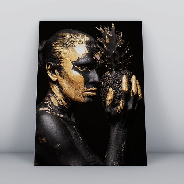 Quadro Canvas Foto P&D Abacaxi