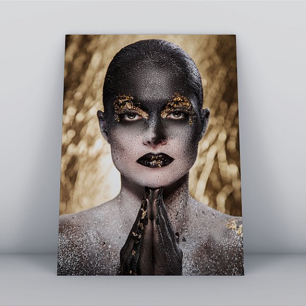 Quadro Canvas Foto P&D White